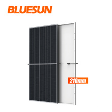 Newest 210mm bluesun paneles solares 640w 650w 660w mono painel solar 660w solar panel with good price